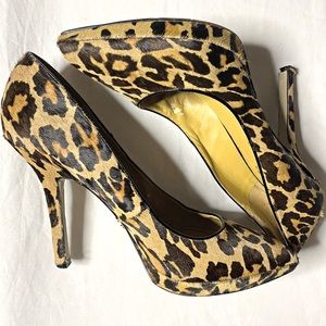 Nine West Leopard Heel